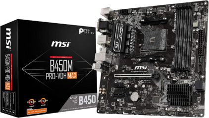 MSI B450M Pro-VDH Max Motherboard